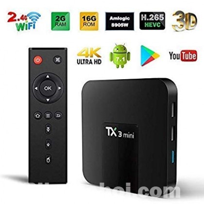 New TX3 Mini Android TV Box RAM: 2GB + ROM: 16GB